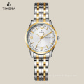 Casual Watch for Couple with 2-Tones Stainless Steel Band 70022